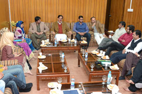 National Youth Assembly delegation visits central PAT secretariat